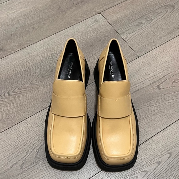 Vagabond Shoes - Vagabond Everyday Chunky Platform Loafer Heels Size 40 US 9